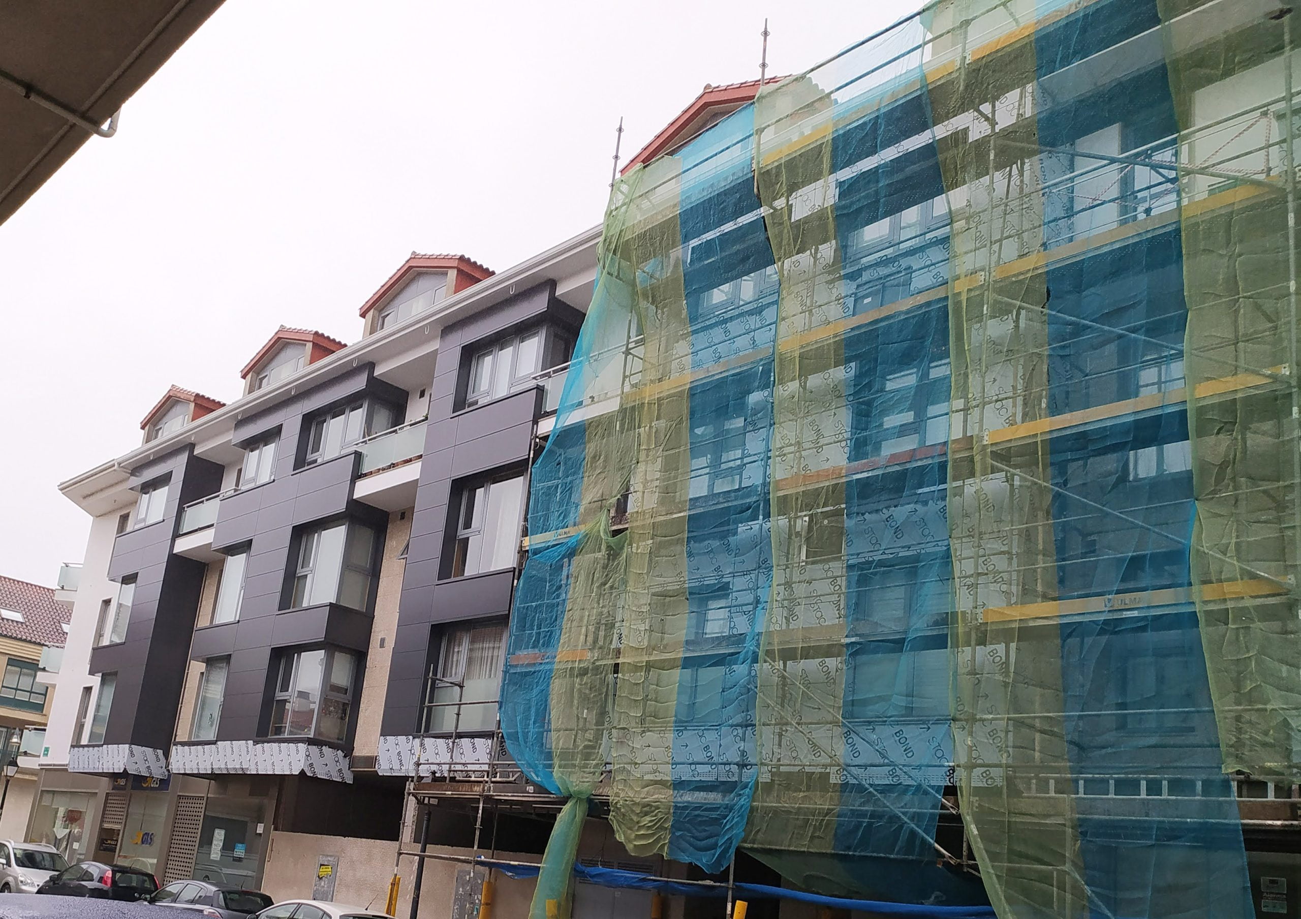 Fachada ventilada Milladoiro